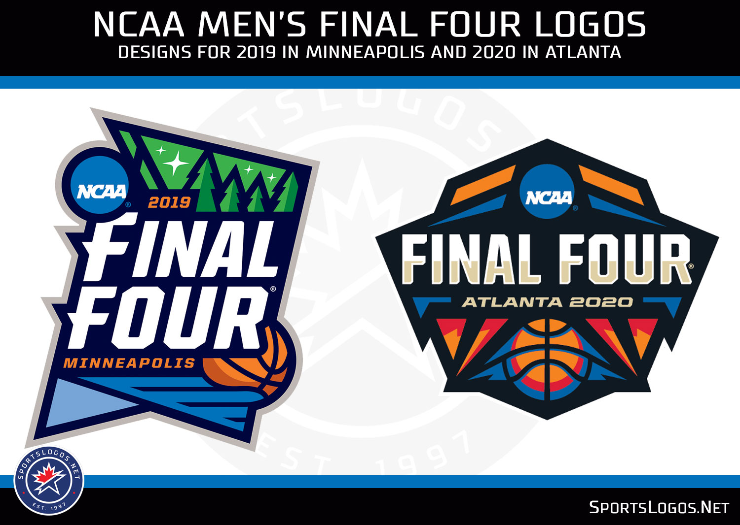 Studio Stories The 2019 and 2020 Final Four Logos News