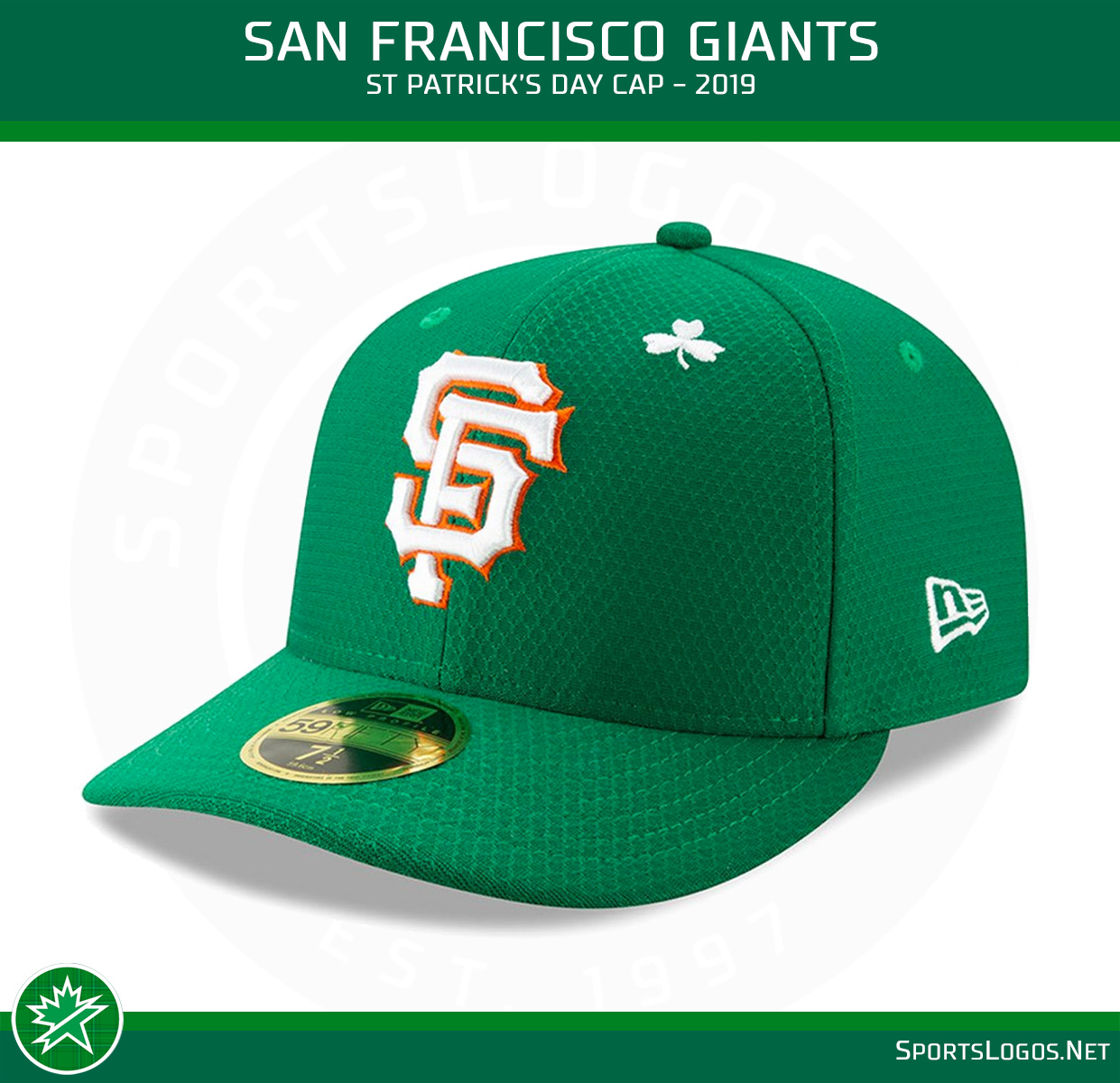 2025 st patricks day mlb caps