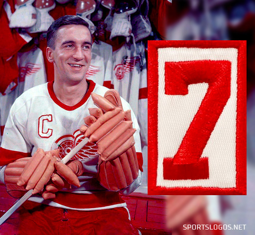 Red Wings Honour Ted Lindsay With #7 Patch