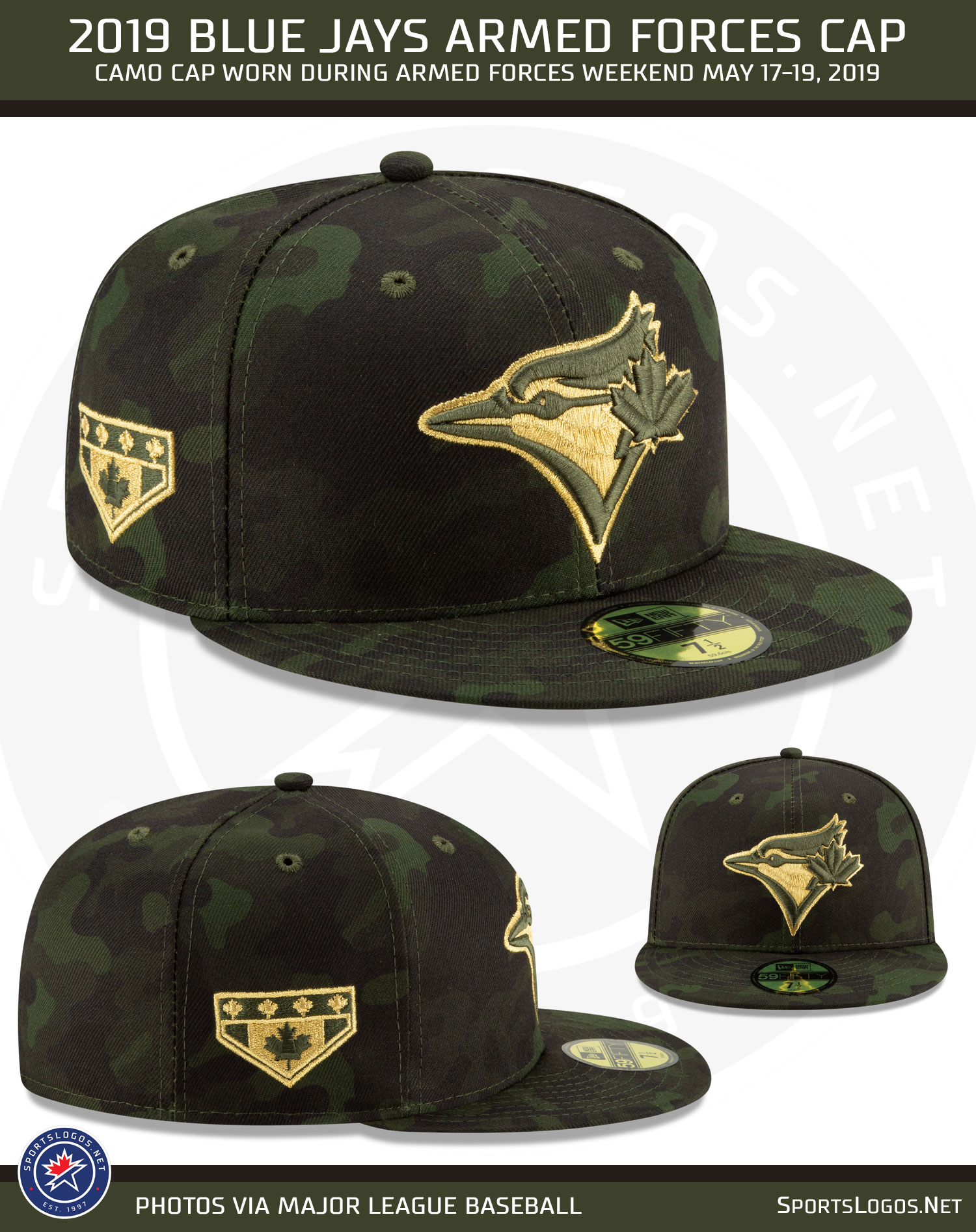 Camouflage Across MLB All Weekend For Armed Forces Day 2019