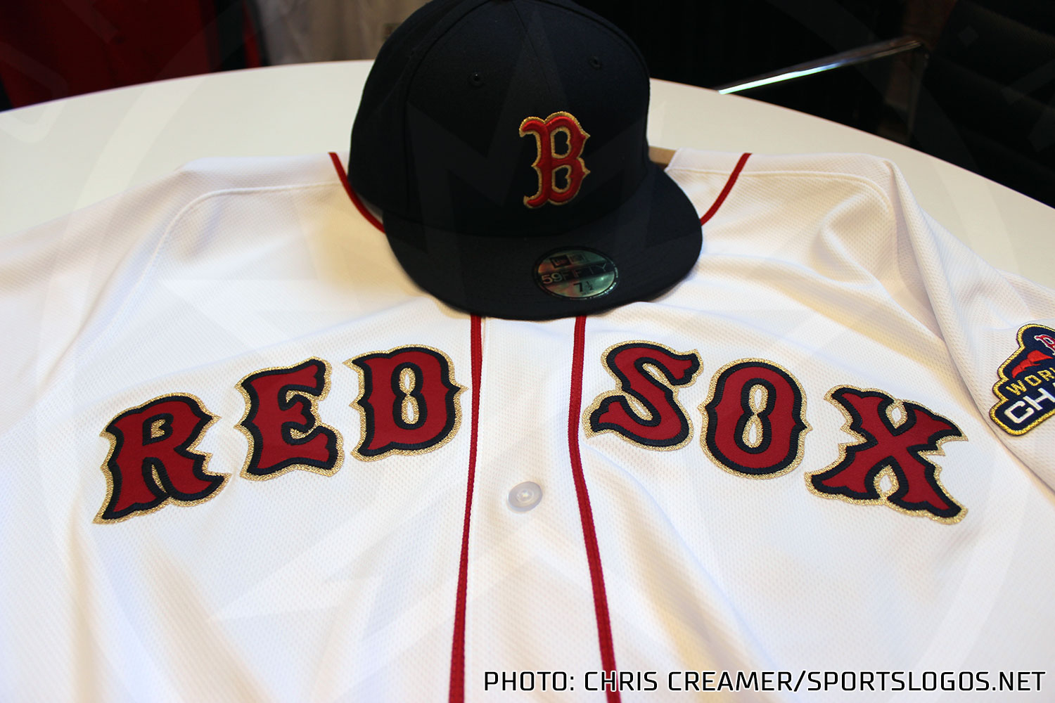 Champion Red Sox Add Gold to Uniforms for 2019 Opener Chris Creamer's