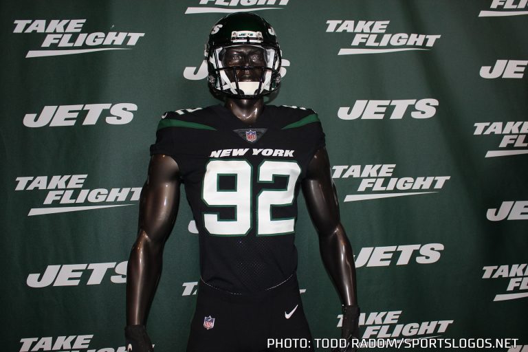 New York Jets New Black Alternate Uniform 2019 768x512 