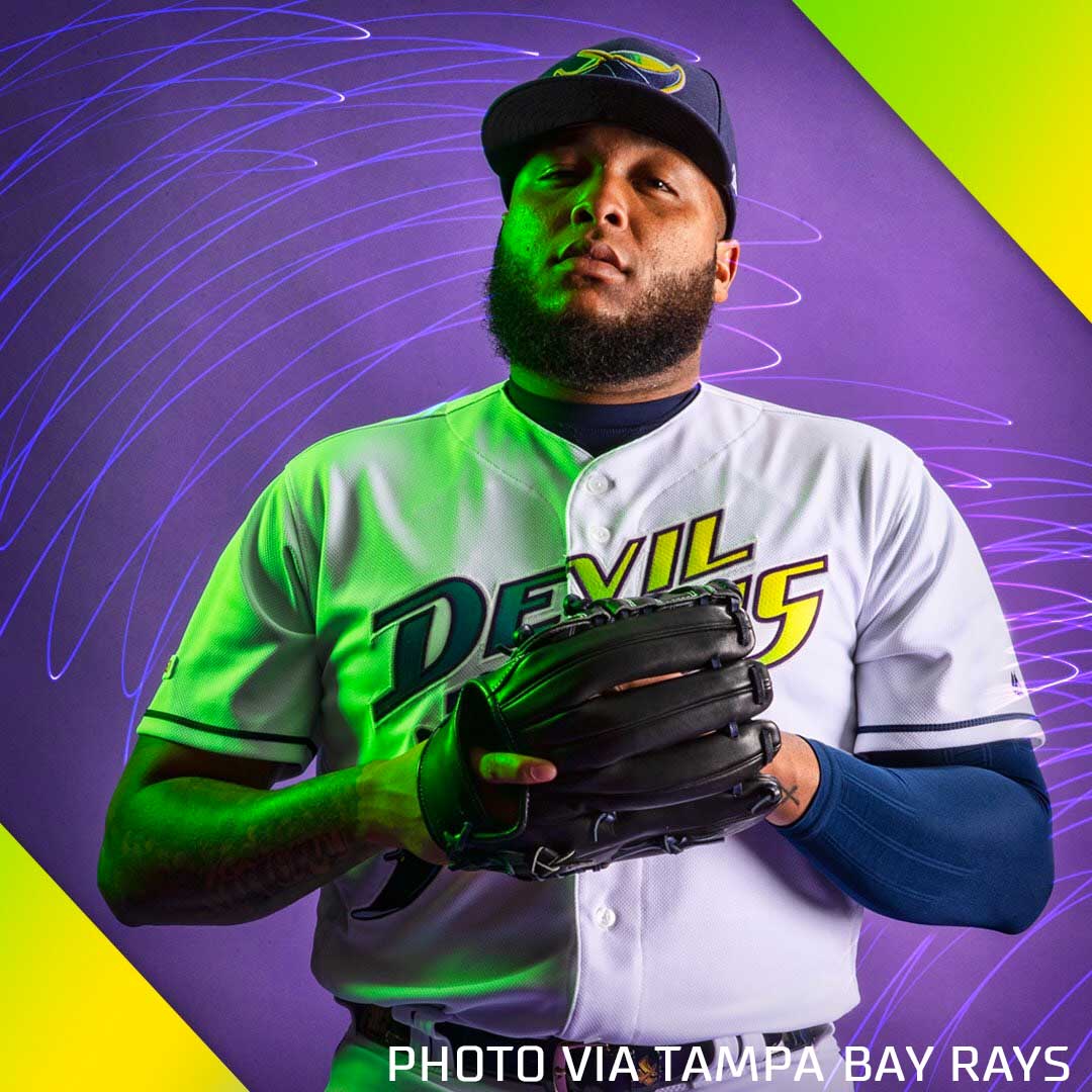 Devil Rays Uniforms Return for four in 2019