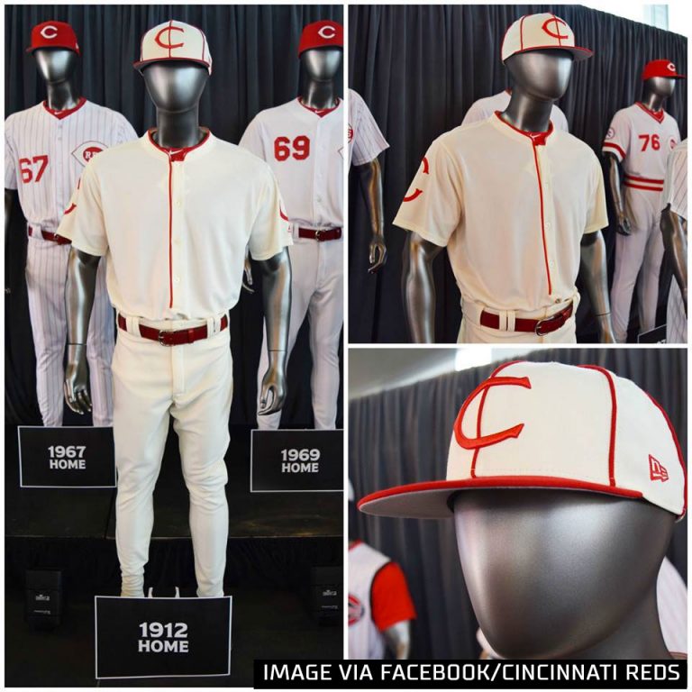 Cincinnati Reds Uniforms Throw it Back to 1912 Sunday