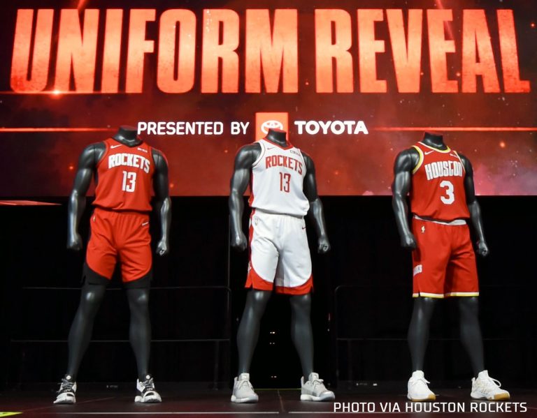 Houston Rockets Unveil New Uniforms, Bring Back Classic Look for 2020 News