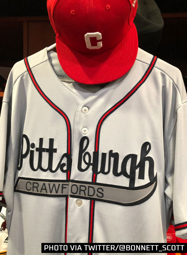 Negro Leagues Throwback Uniforms in Pittsburgh Today