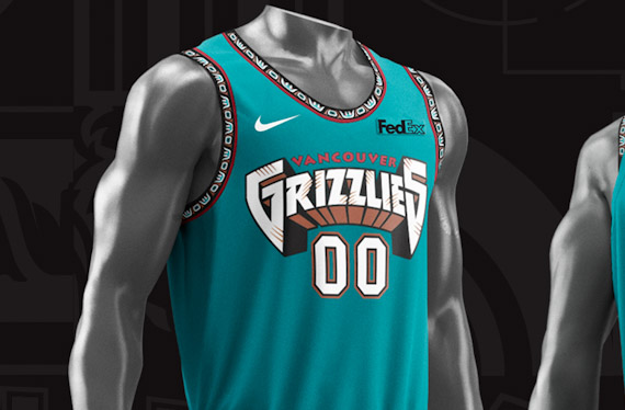 Grizzlies Throw Back to Vancouver, Early Memphis Years with new Uniforms