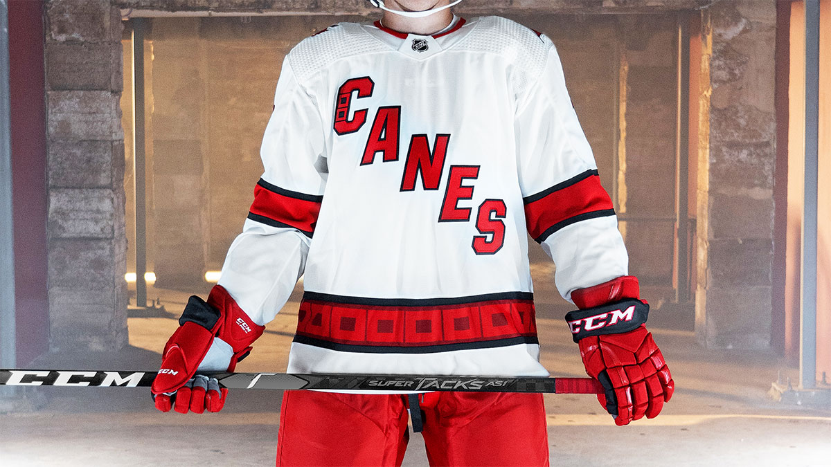 Carolina Hurricanes Unveil New Road White Uniform for 201920 Chris