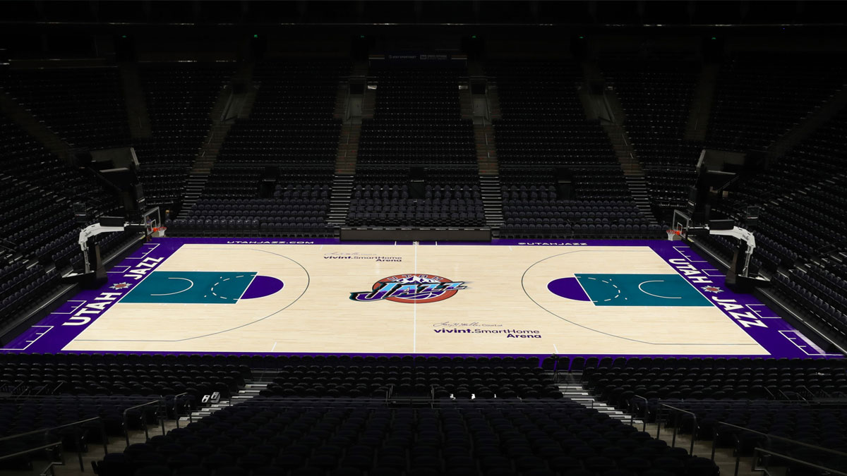 Utah Jazz Throw Back to 90s With Classic Uniforms and Court ...