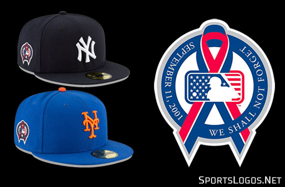 Ribbons on Caps as MLB Teams, Players Remember 9-11