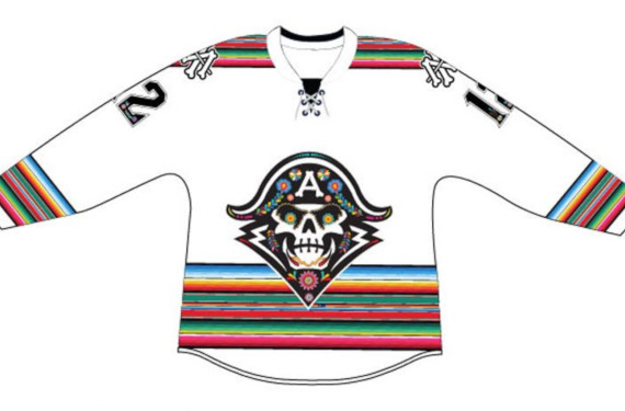 Milwaukee Admirals to wear sugar skull jerseys