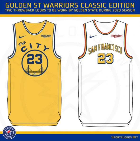 Golden State Warriors Unveil Six New Uniforms For SportsLogos Net News