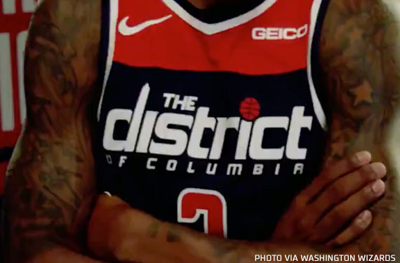 wizards the district shirt