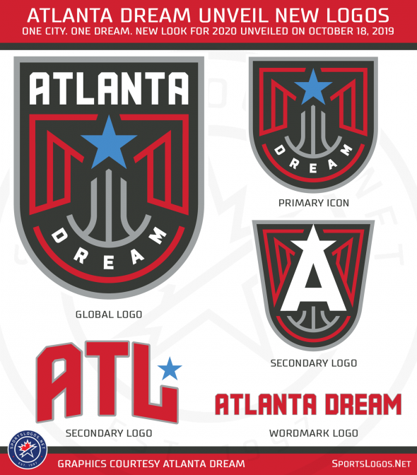 Atlanta Dream Introduce AllNew Logos, Colour Scheme News
