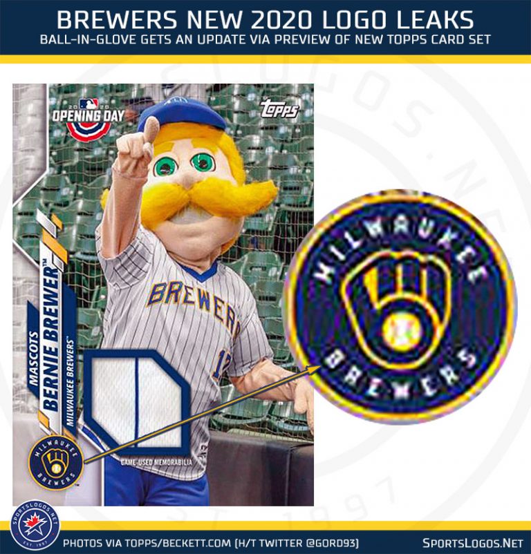 Leaked: NEW Milwaukee Brewers Ball-in-Glove Logo For 2020 – SportsLogos ...