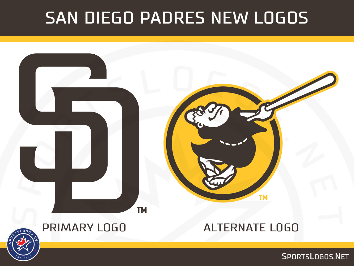 Padres Brown Logo San Diego Padres Logo Brown Headband â€“ Junk Brands