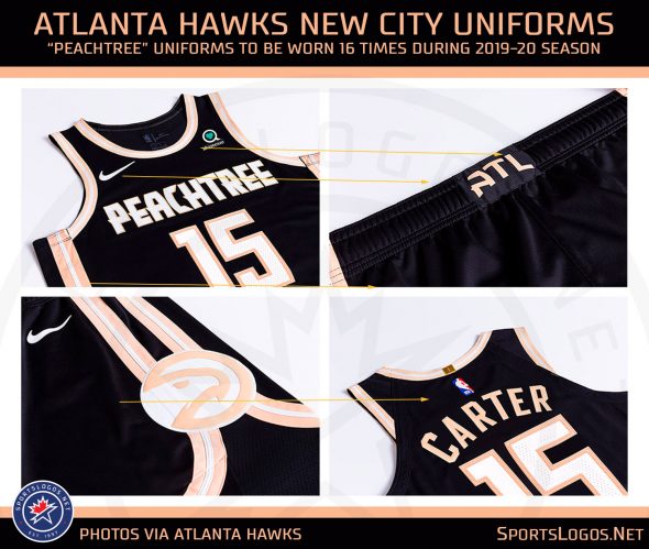 Atlanta Hawks Unveil New Peachtree “City Edition” Uniform – SportsLogos ...