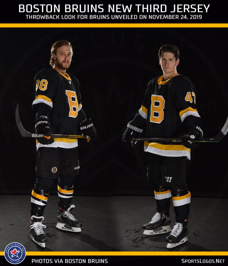 Boston Bruins Unveil New Third Jersey, Debuts Friday News