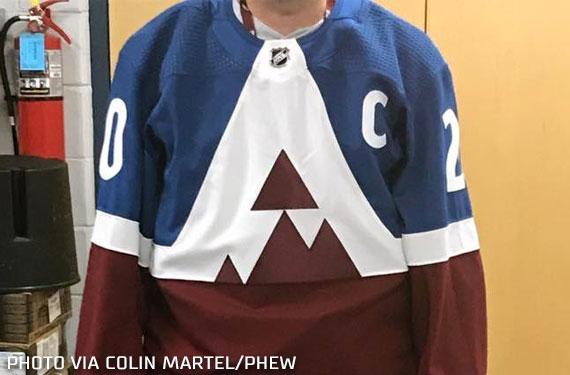 Leak: Avs Unconvential Uniform for Stadium Series