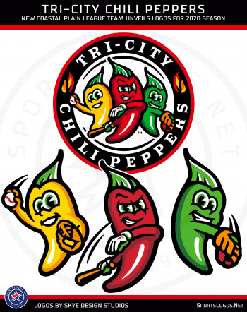 Tri-City Chili Peppers Unveil Spicy New Logos for 2020 – SportsLogos ...