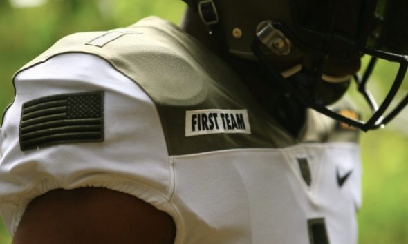 Army West Point Football Reveals 1st Cavalry Division Uniforms For