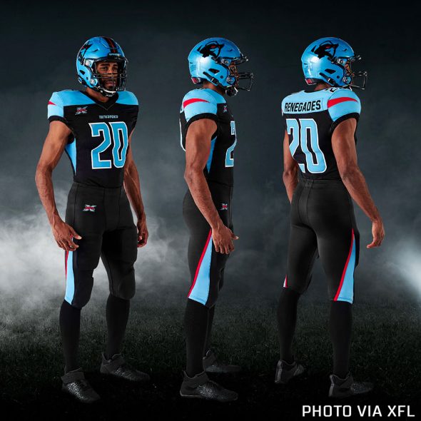 xfl team jerseys