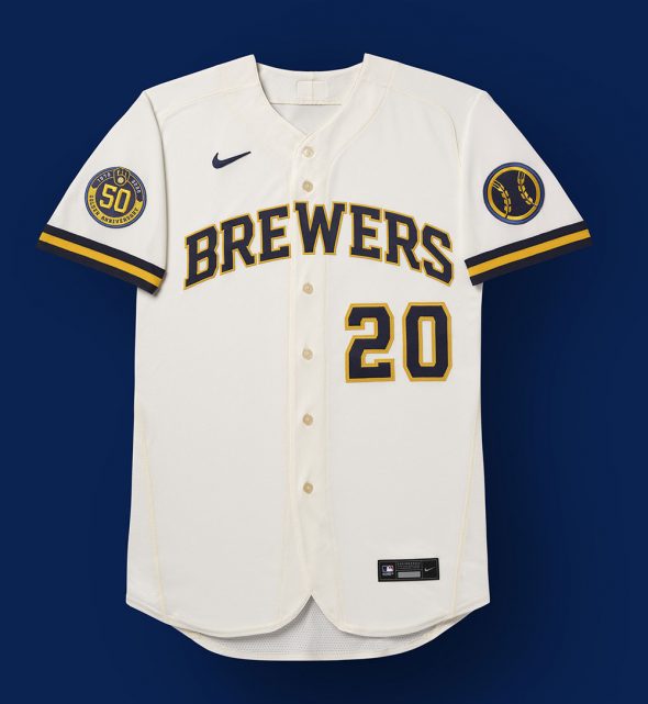brewers baseball shirt