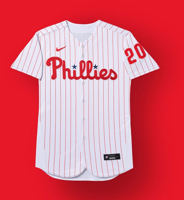 Philadelphia Phillies Nike Camo Jersey - Red