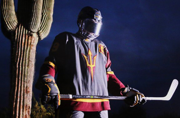 Hockey Unveils Exclusive Home and Away Uniforms - Arizona State