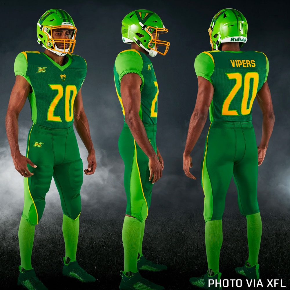 XFL 2020 Every Team, Their Logos and Uniforms News