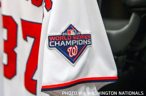 Nationals Add World Champs Patch to Jersey – SportsLogos.Net News