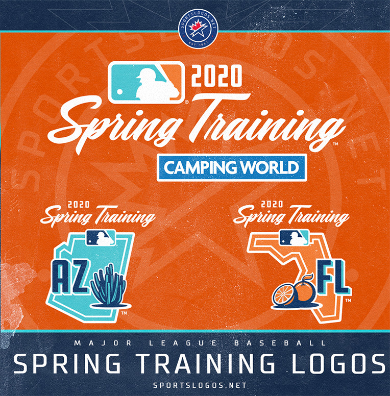 Spring Training 2020 A Look at MLB Spring, Cactus & Grapefruit Logos