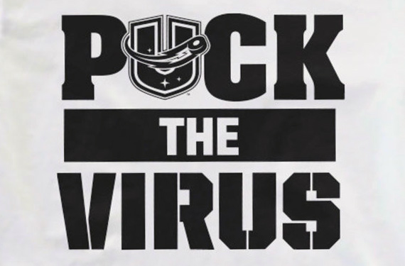 AHL Comets Selling "Puck The Virus" Shirts to Help Team Staff