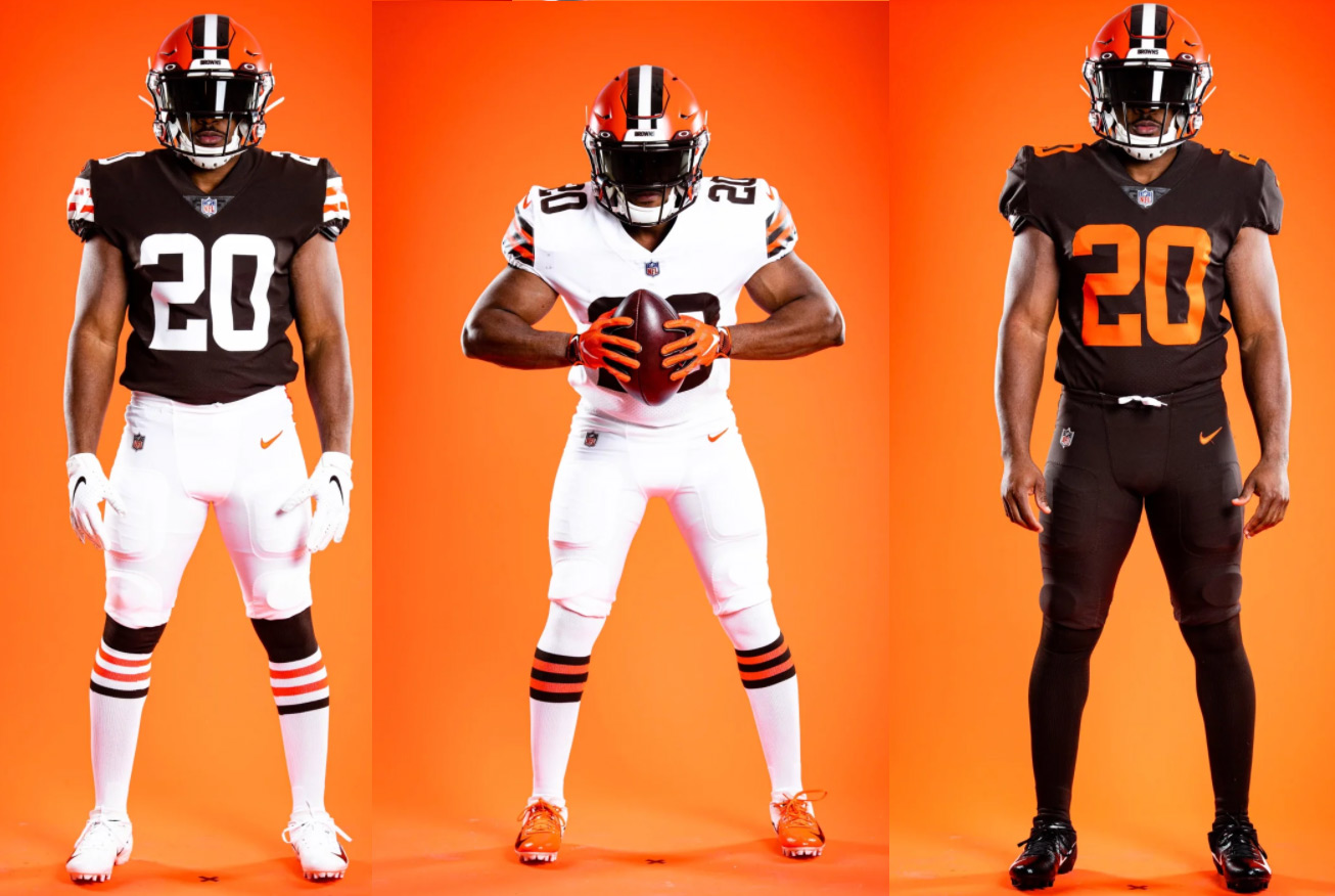 Cleveland Browns Unveil New Uniforms News
