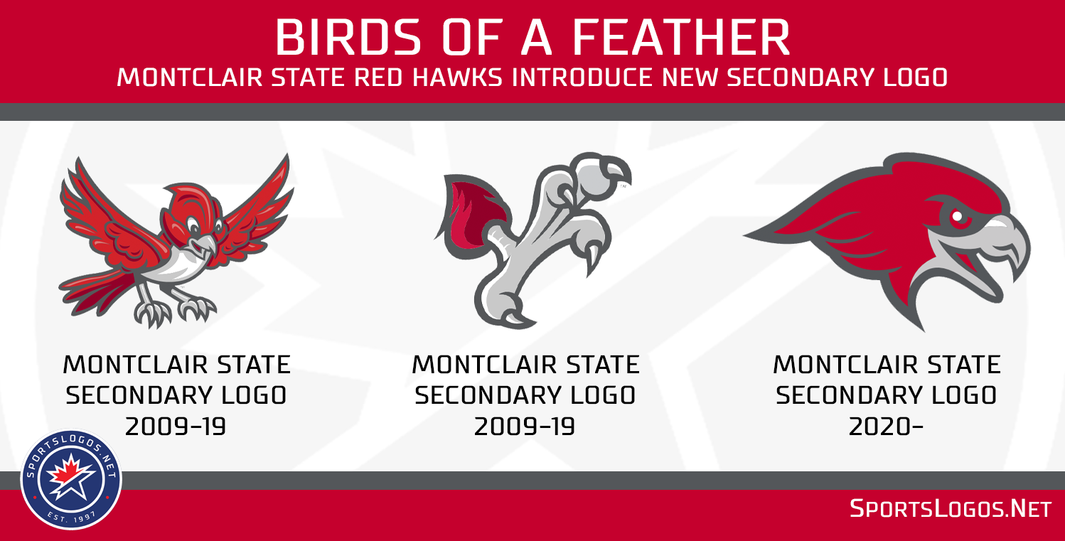 Montclair State Red Hawks Unveil Refreshed Logo Set, New Wordmark