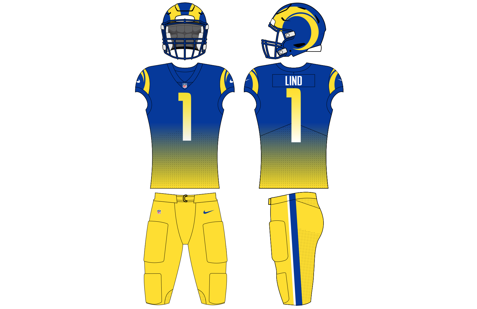 Los Angeles Rams Tease Alternate Uniforms In 2021, 2022 SportsLogos