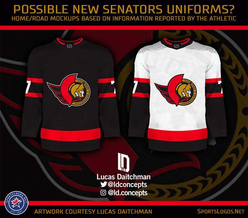 Senators Update Original Logo for New Line of Shirts – SportsLogos.Net News