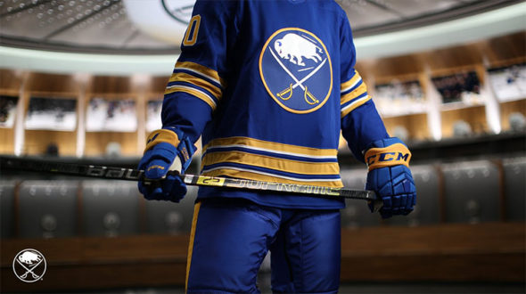 Buffalo Sabres Return To Royal, Unveil New Logo And Uniforms ...