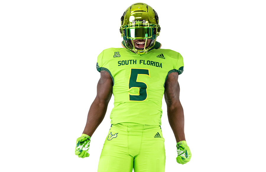 USF Bulls Unveil Slime Green Alternate Uniforms News
