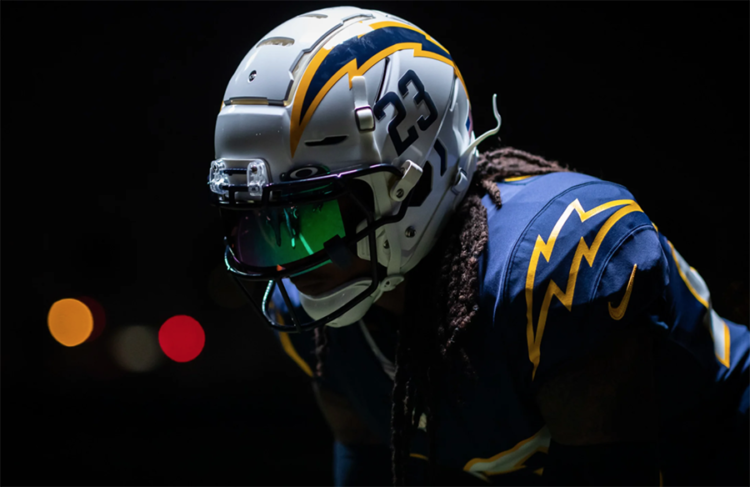 Los Angeles Chargers To Debut Navy Blue Color Rush Uniform ...