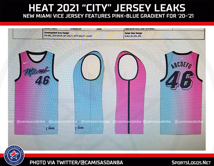 ESPN - First look at the Miami Heat's new ViceVersa jerseys for the 2020-2021  NBA season 👀 (via NBA on ESPN)