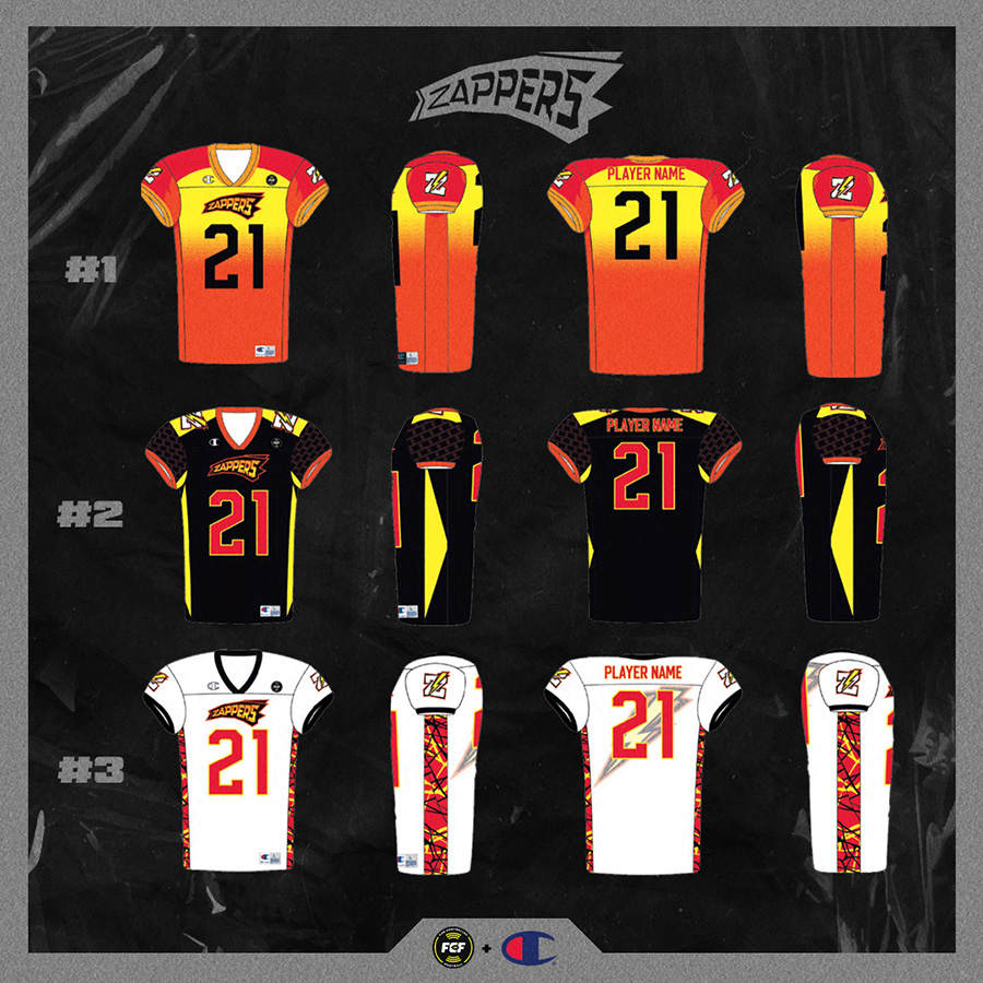 Fan Controlled Football League Unveils Team Logos, Uniform Options