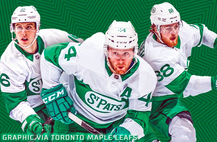 toronto maple leafs st patricks day