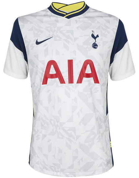 aia on tottenham shirts