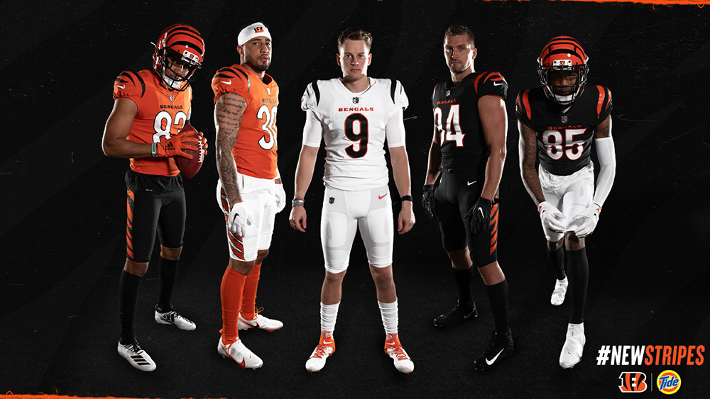 Cincinnati Bengals Unveil New Uniforms – SportsLogos.Net News