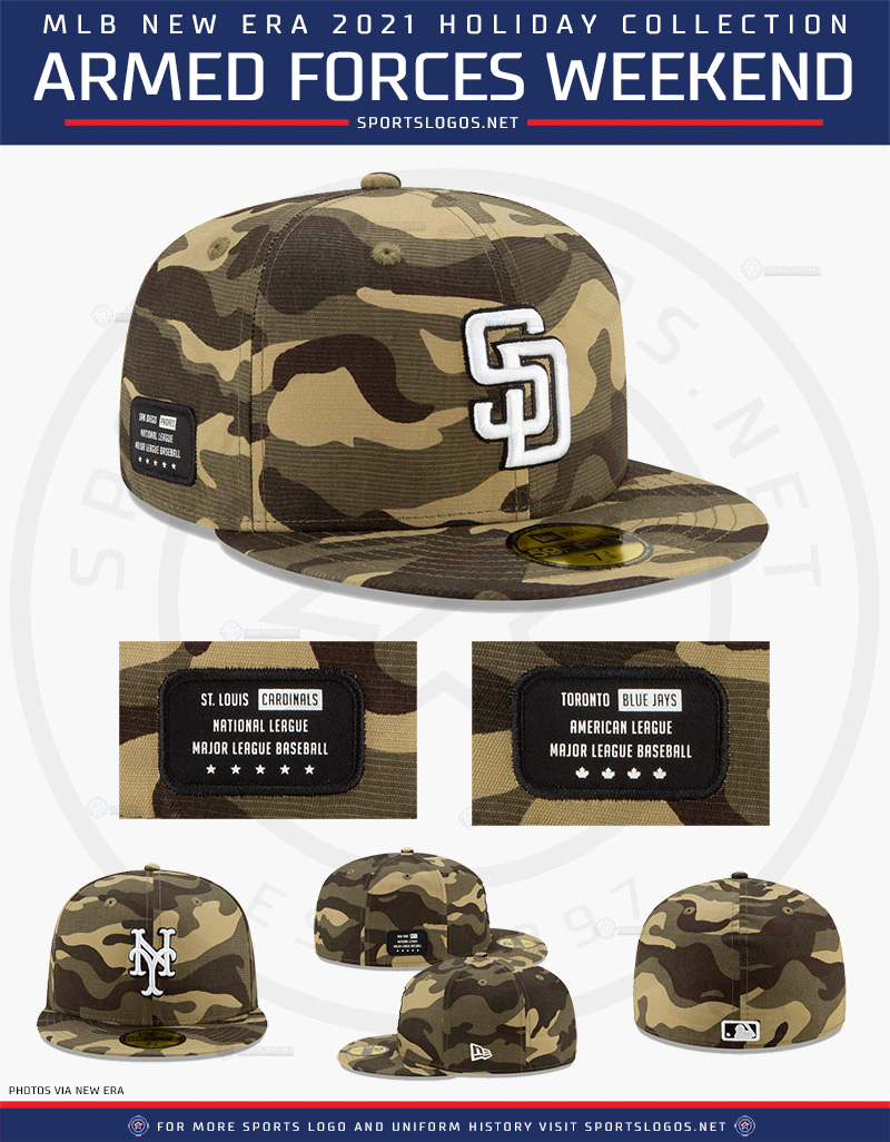 Camouflage Across MLB All Weekend for 2021 Armed Forces Day