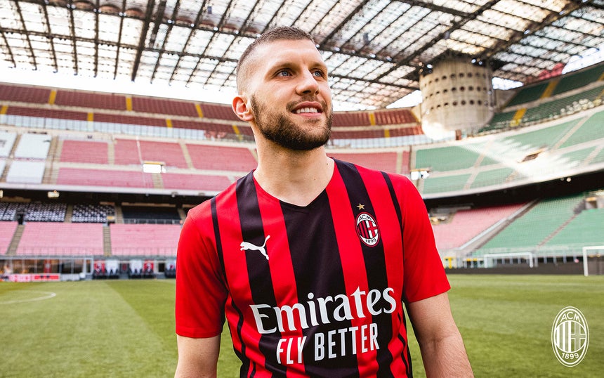 AC Milan Unveils 2021-22 Home Jersey - SportsLogos.Net News