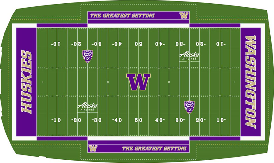 Washington Huskies Replacing Turf At Alaska Airlines Field At Husky Stadium