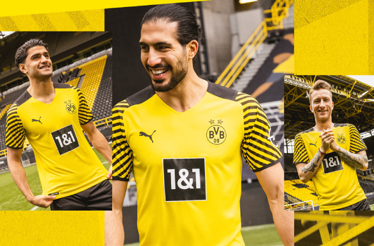 Borussia Dortmund Brings It All Together For 2021-22 Home Kit ...