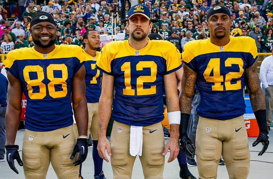 Packers 2024 Throwback Uniforms Kelsi Melitta